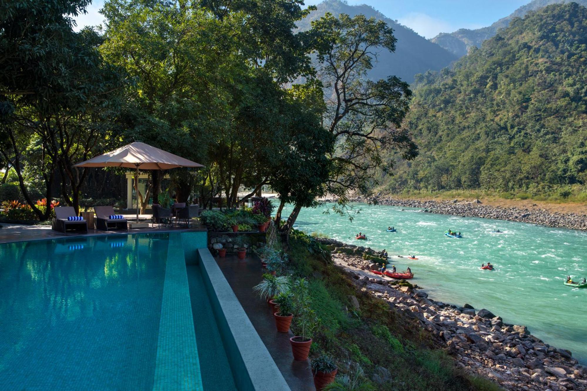 Отель Anand Kashi By The Ganges Rishikesh - Ihcl Seleqtions Sirasu Экстерьер фото